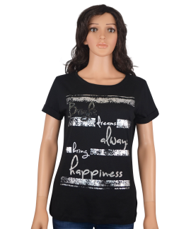 Graphic Tee "Bright dreams always bring happiness"