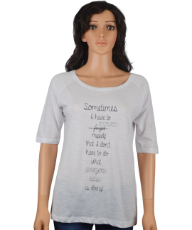 Graphic Tee "Sometimes I have to remind..."