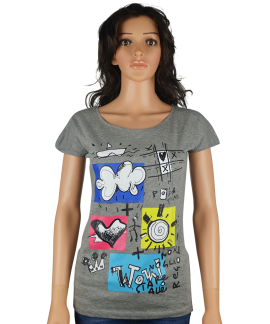 Graphic Tee "Wow!"