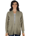 Ladies Open V-Neck Cardigan