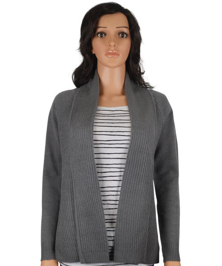 Ladies Open Knit Cardigan