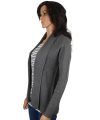 Ladies Open Knit Cardigan