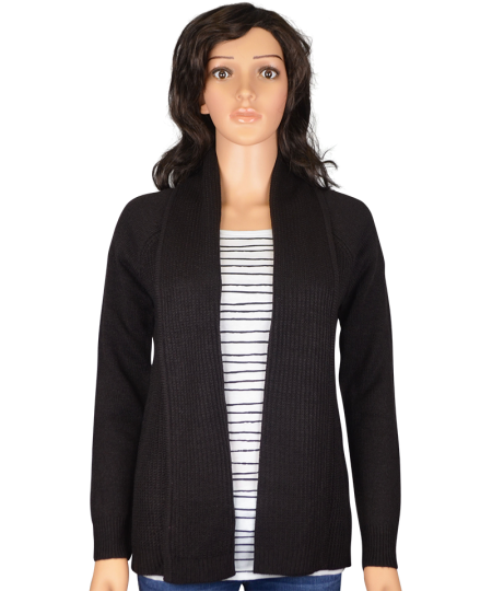 Ladies Open Knit Cardigan