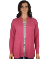 Ladies Open V-Neck Cardigan