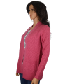 Ladies Open V-Neck Cardigan