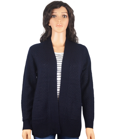 Ladies Open V-Neck Cardigan